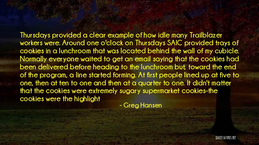 Hansen Quotes By Greg Hansen Hansen Quotes By Greg Hansen