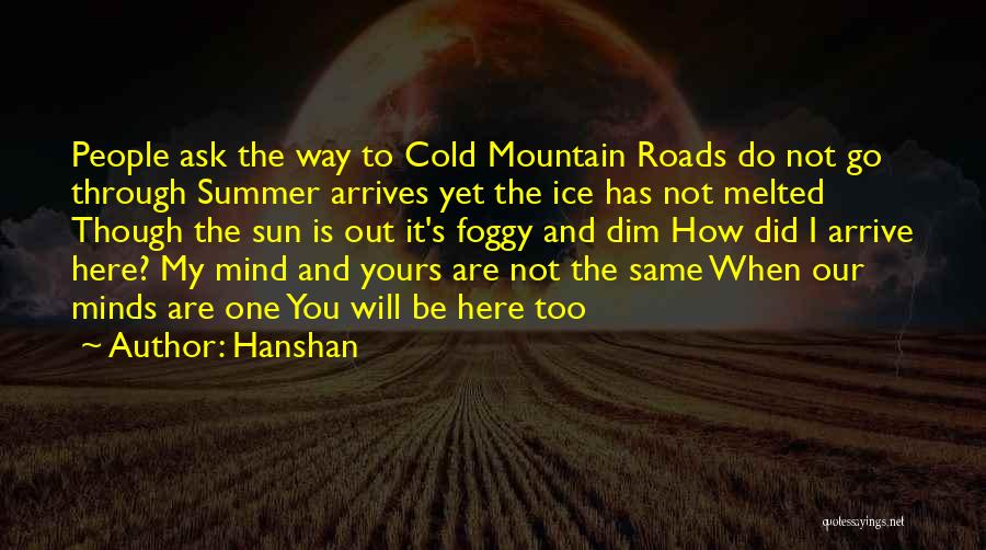 Hanshan Quotes 1336657