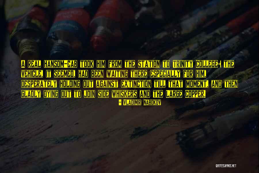 Hansom Quotes By Vladimir Nabokov Hansom Quotes By Vladimir Nabokov
