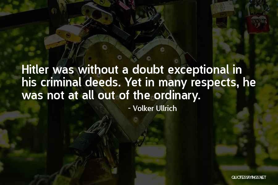 Hanzal K Quotes By Volker Ullrich Hanzal K Quotes By Volker Ullrich