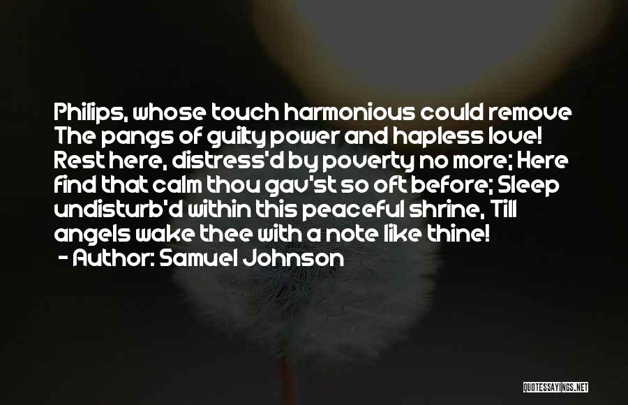 Hapless Quotes By Samuel Johnson