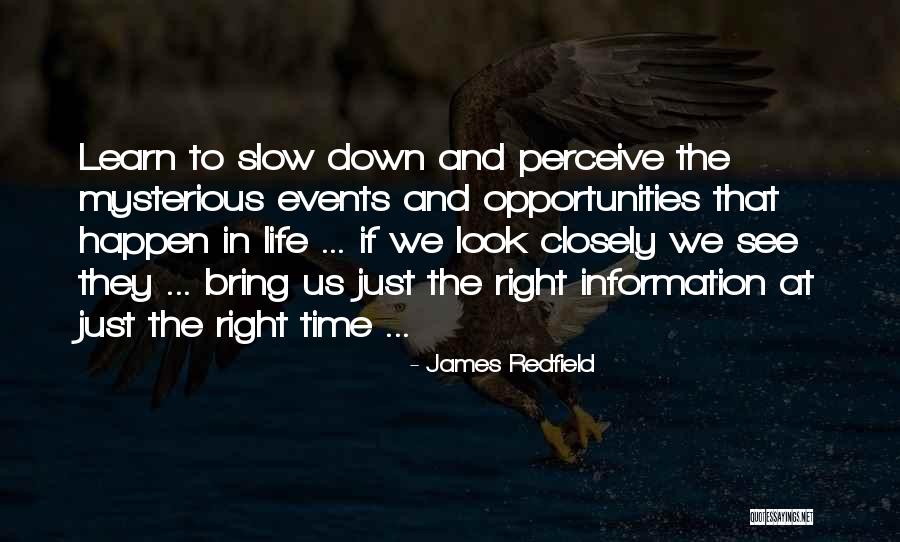 Happen The Time Quotes By James Redfield Happen The Time Quotes By James Redfield