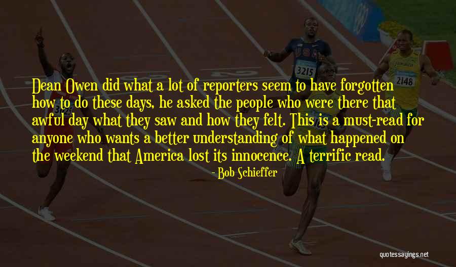 Happened On This Day Quotes By Bob Schieffer Happened On This Day Quotes By Bob Schieffer