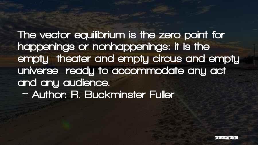 Happenings Quotes By R. Buckminster Fuller