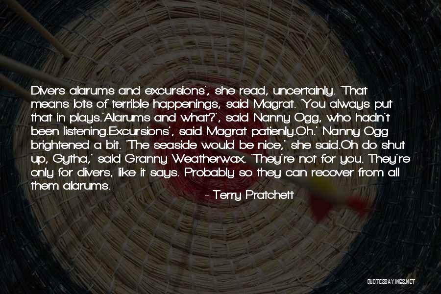 Happenings Quotes By Terry Pratchett