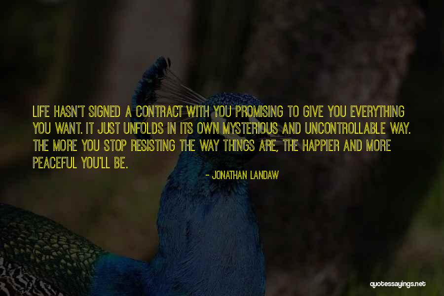Happier With You Quotes By Jonathan Landaw Happier With You Quotes By Jonathan Landaw