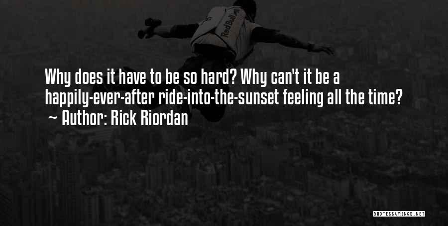 Happily In Love With Him Quotes By Rick Riordan