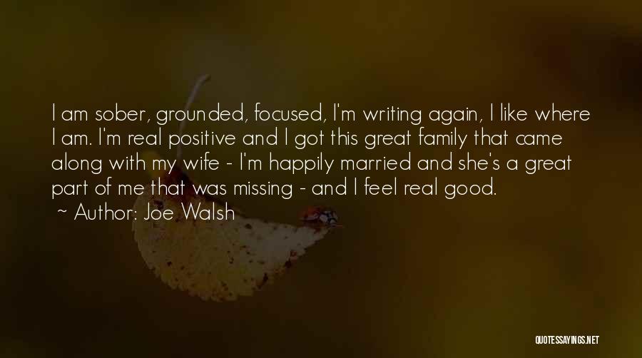 Happily Married Wife Quotes By Joe Walsh