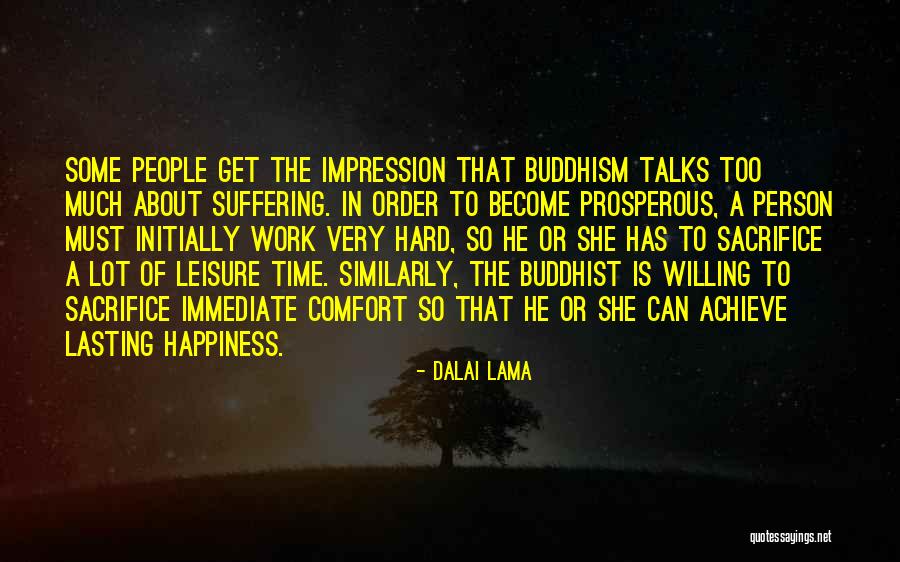 Happiness About Work Quotes By Dalai Lama