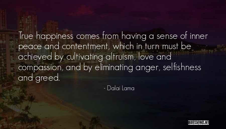 Happiness Achieved Quotes By Dalai Lama