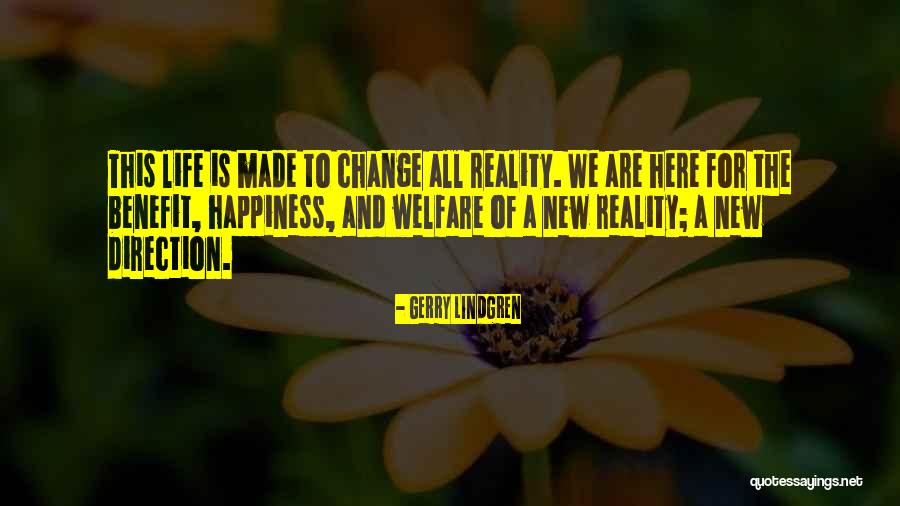 Happiness And Change Quotes By Gerry Lindgren