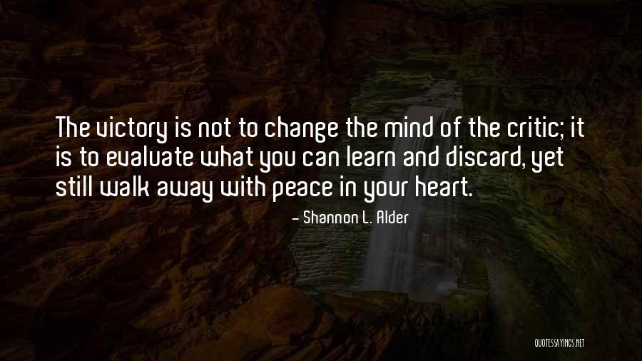 Happiness And Change Quotes By Shannon L. Alder