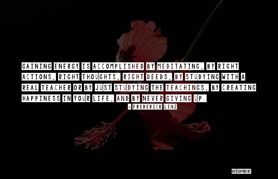 Happiness And Giving Quotes By Frederick Lenz Happiness And Giving Quotes By Frederick Lenz