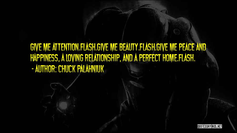 Happiness And Loving Yourself Quotes By Chuck Palahniuk