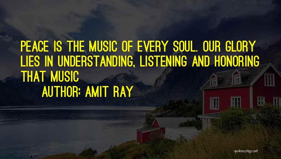 Happiness And Peace Of Mind Quotes By Amit Ray