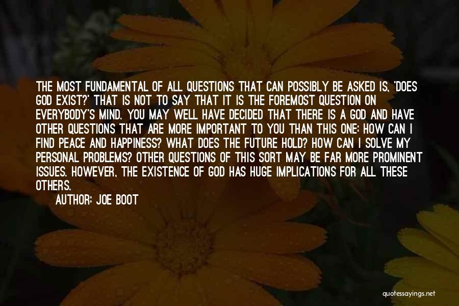 Happiness And Peace Of Mind Quotes By Joe Boot