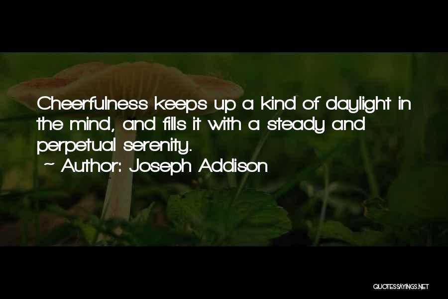 Happiness And Peace Of Mind Quotes By Joseph Addison