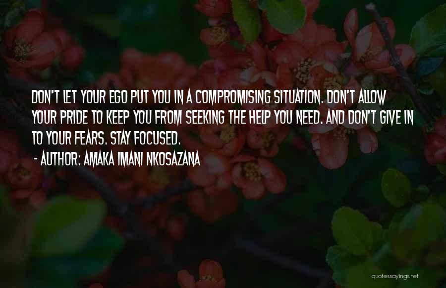 Happiness And Peace Quotes By Amaka Imani Nkosazana