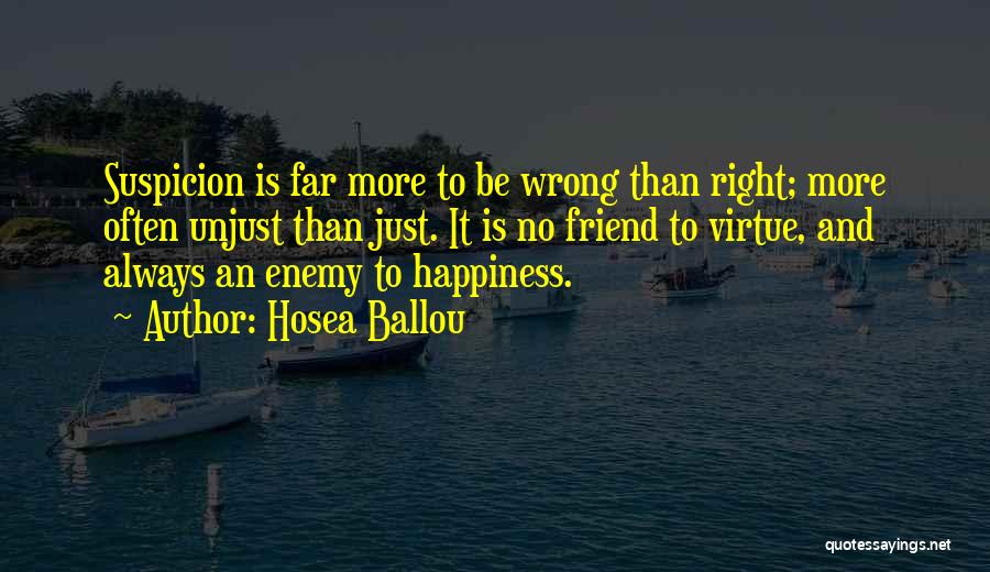 Happiness And Quotes By Hosea Ballou