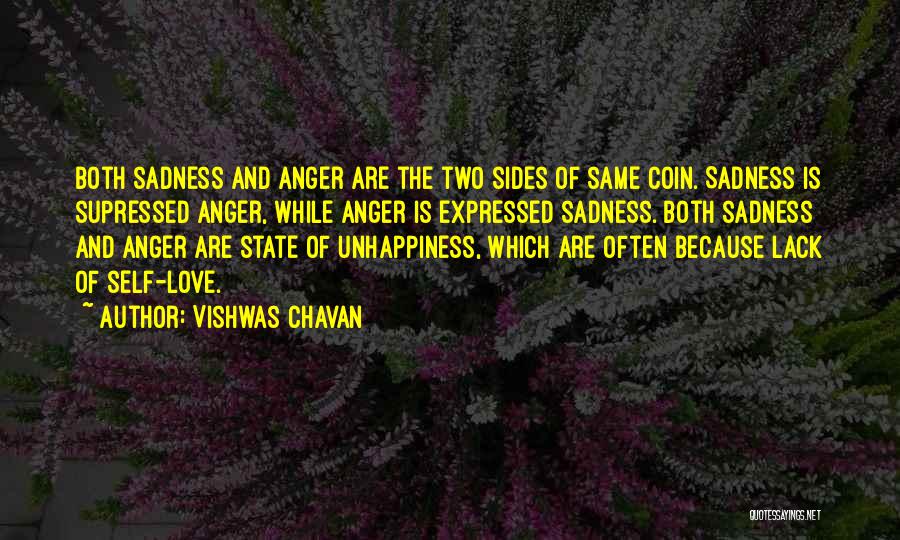 Happiness And Sadness And Love Quotes By Vishwas Chavan