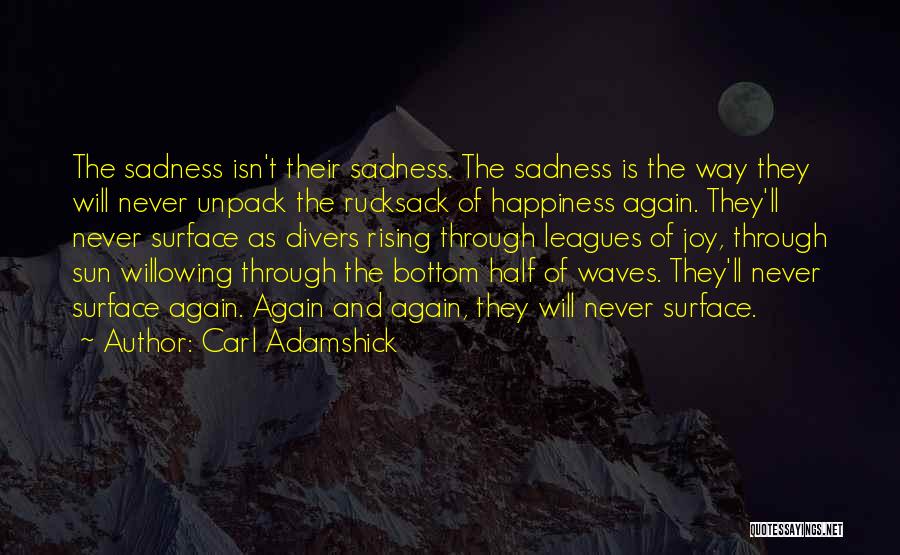 Happiness And The Sun Quotes By Carl Adamshick