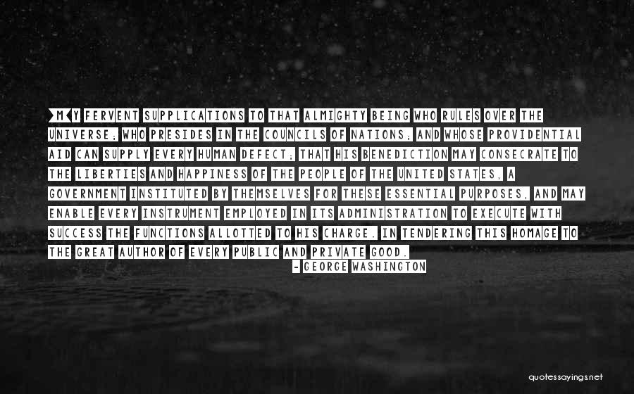 Happiness And The Universe Quotes By George Washington Happiness And The Universe Quotes By George Washington