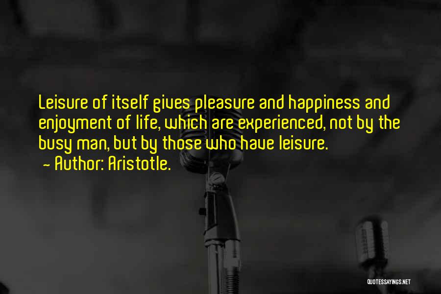 Happiness Aristotle Quotes By Aristotle.