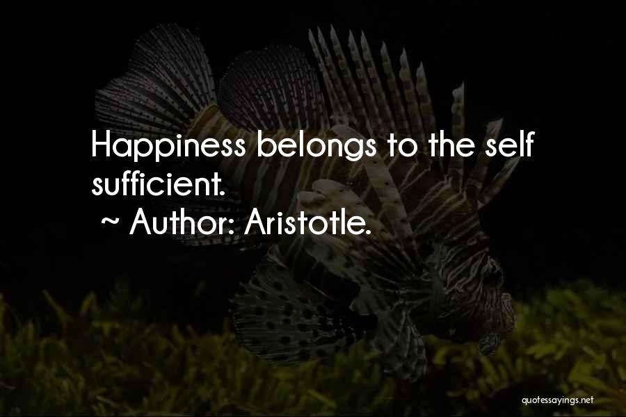 Happiness Aristotle Quotes By Aristotle.