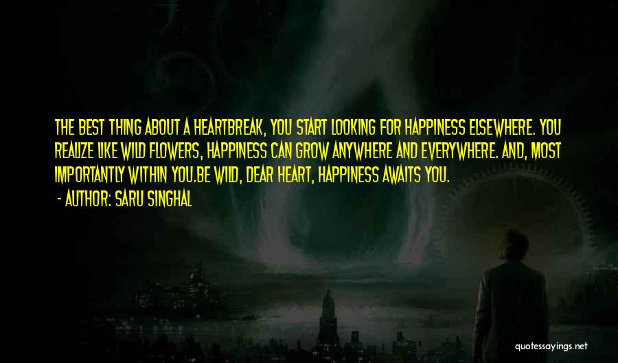 Happiness Awaits Quotes By Saru Singhal