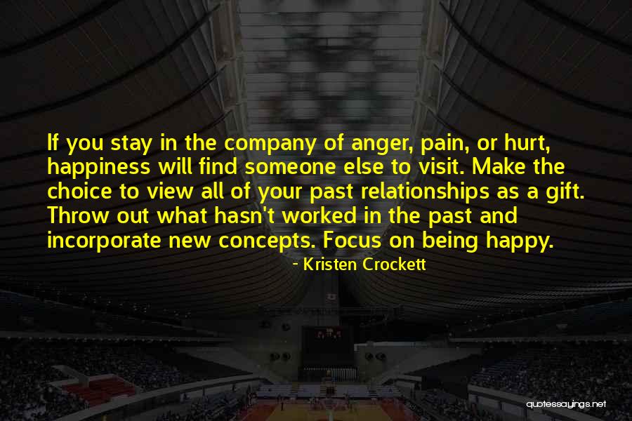 Happiness Being A Choice Quotes By Kristen Crockett