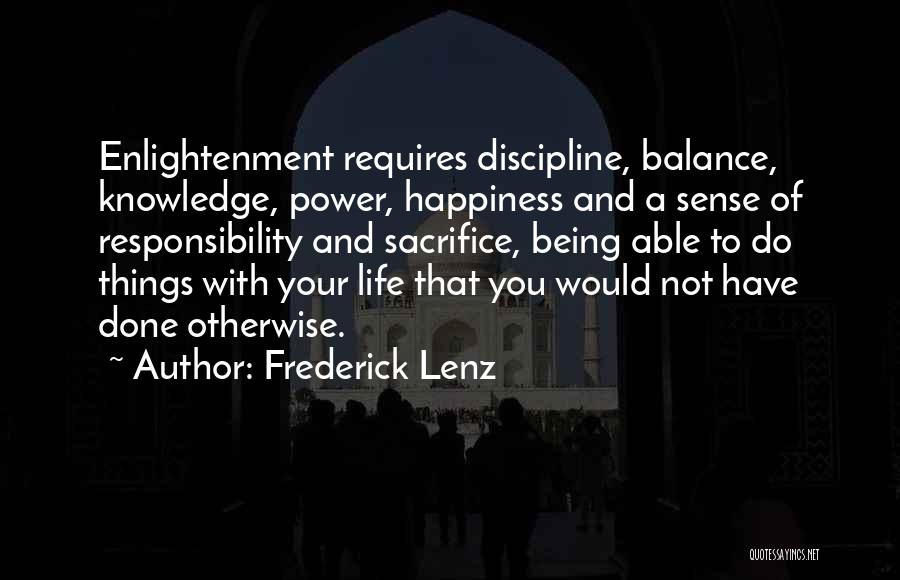 Happiness Being With You Quotes By Frederick Lenz