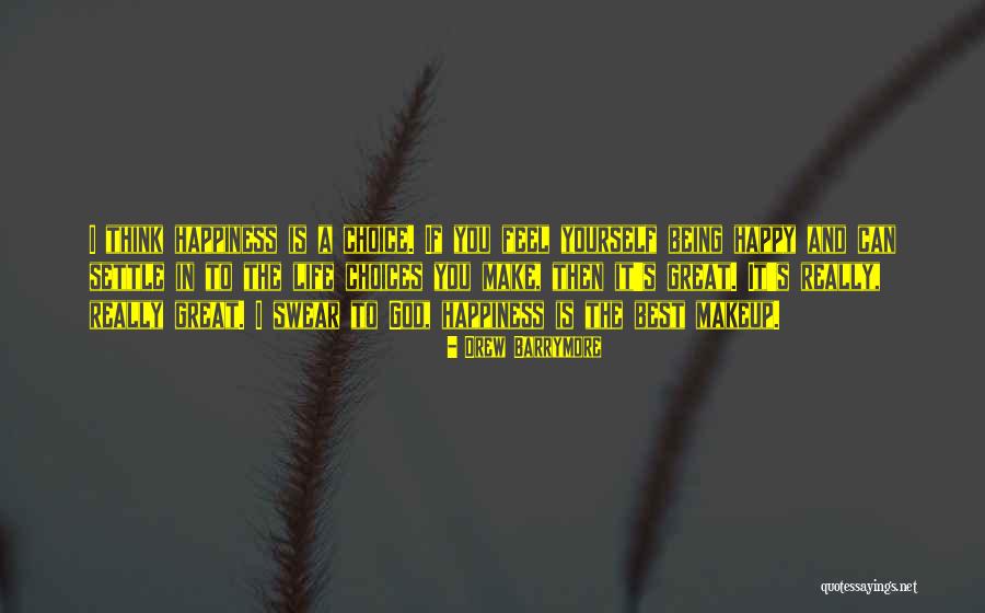 Happiness Being Yourself Quotes By Drew Barrymore Happiness Being Yourself Quotes By Drew Barrymore