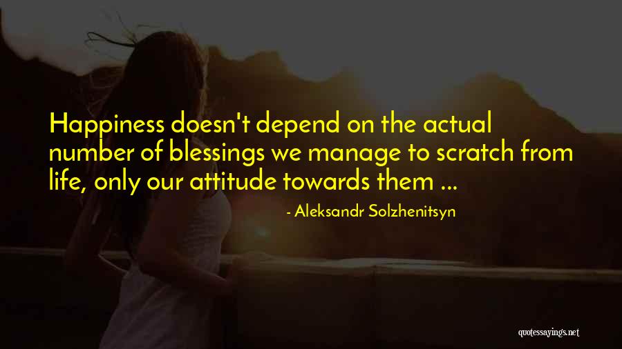 Happiness Depend Quotes By Aleksandr Solzhenitsyn Happiness Depend Quotes By Aleksandr Solzhenitsyn