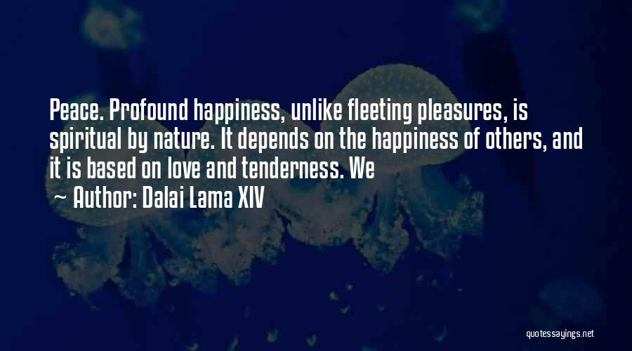 Happiness Depends On Others Quotes By Dalai Lama XIV