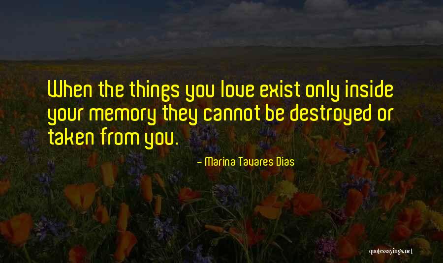 Happiness Destroyed Quotes By Marina Tavares Dias