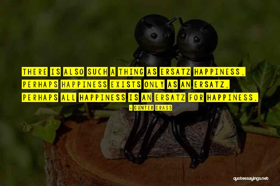 Happiness Exists Quotes By Gunter Grass Happiness Exists Quotes By Gunter Grass