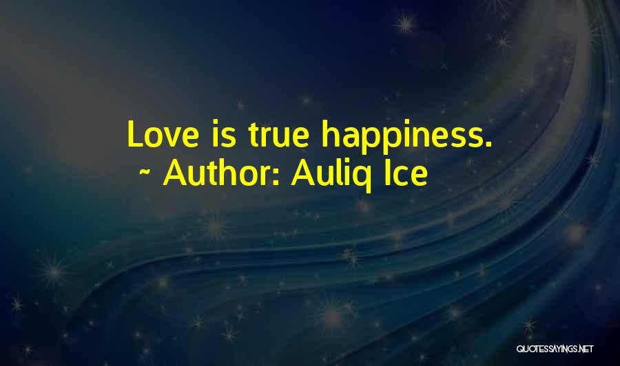 Happiness Friendship Quotes By Auliq Ice