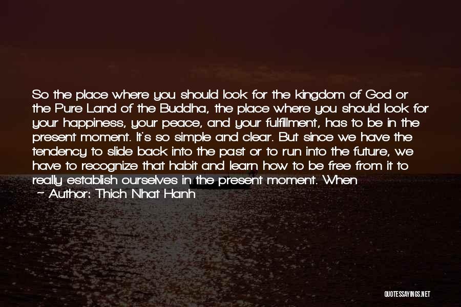 Happiness From God Quotes By Thich Nhat Hanh