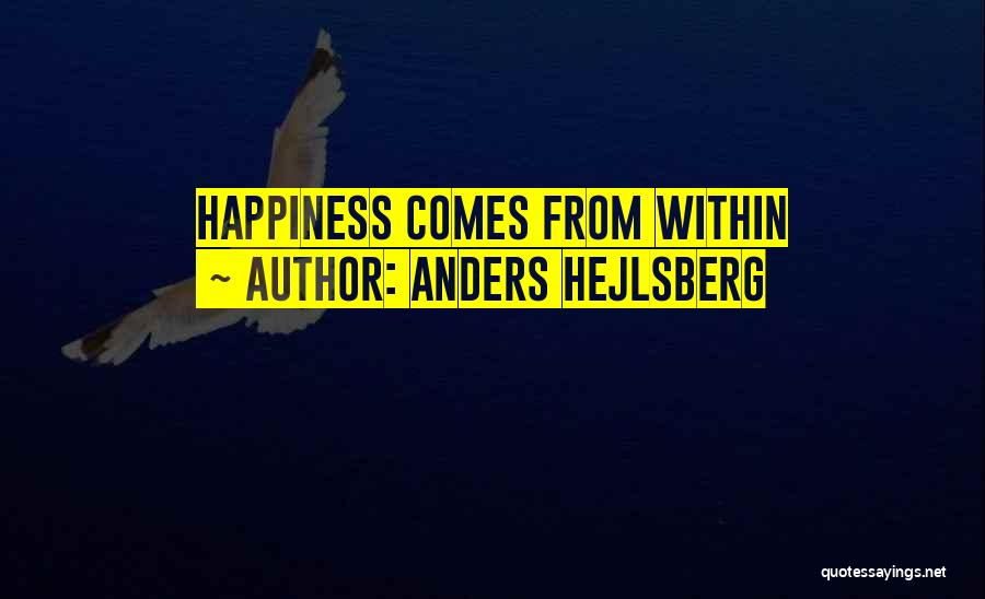 Happiness From Within Quotes By Anders Hejlsberg