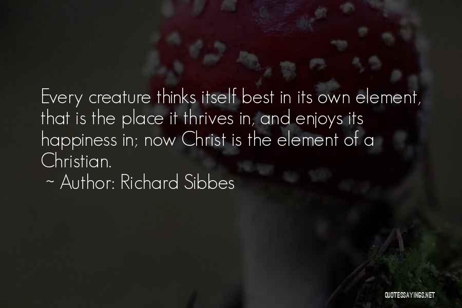Happiness In Christ Quotes By Richard Sibbes