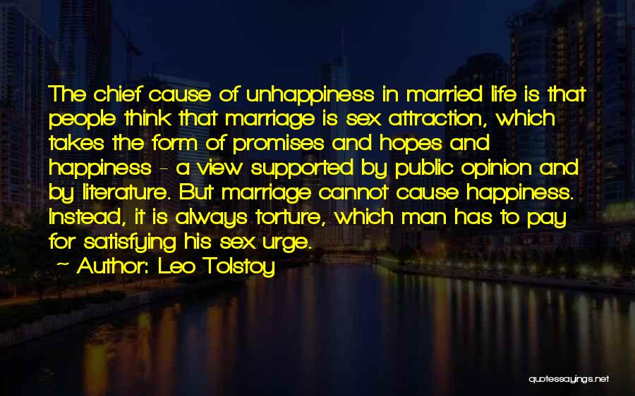 Happiness In Marriage Life Quotes By Leo Tolstoy