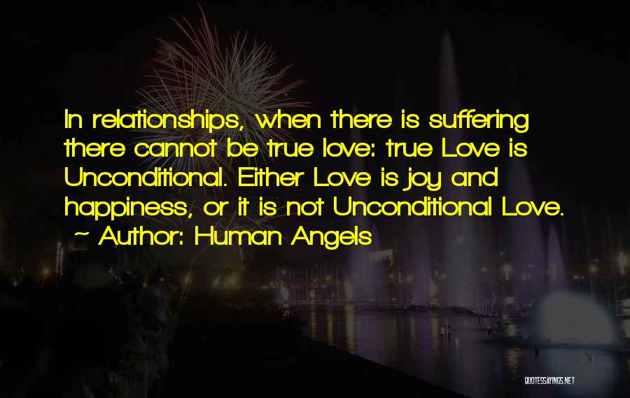 Happiness In Relationships Quotes By Human Angels