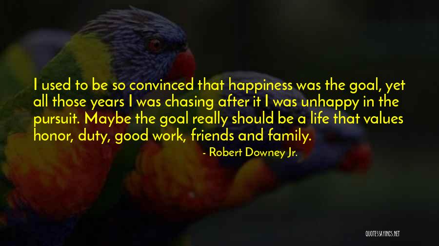 Happiness In The Family Quotes By Robert Downey Jr.