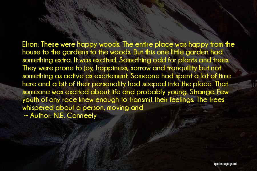 Happiness In The Little Things In Life Quotes By N.E. Conneely