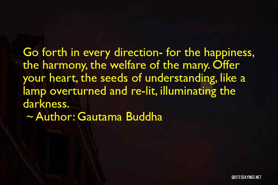 Happiness In Your Heart Quotes By Gautama Buddha