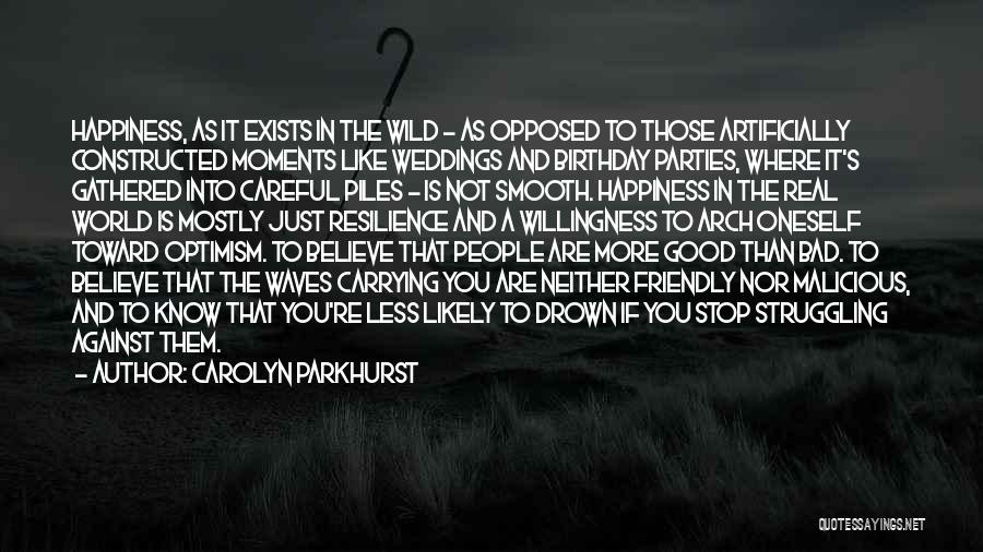 Happiness Into The Wild Quotes By Carolyn Parkhurst