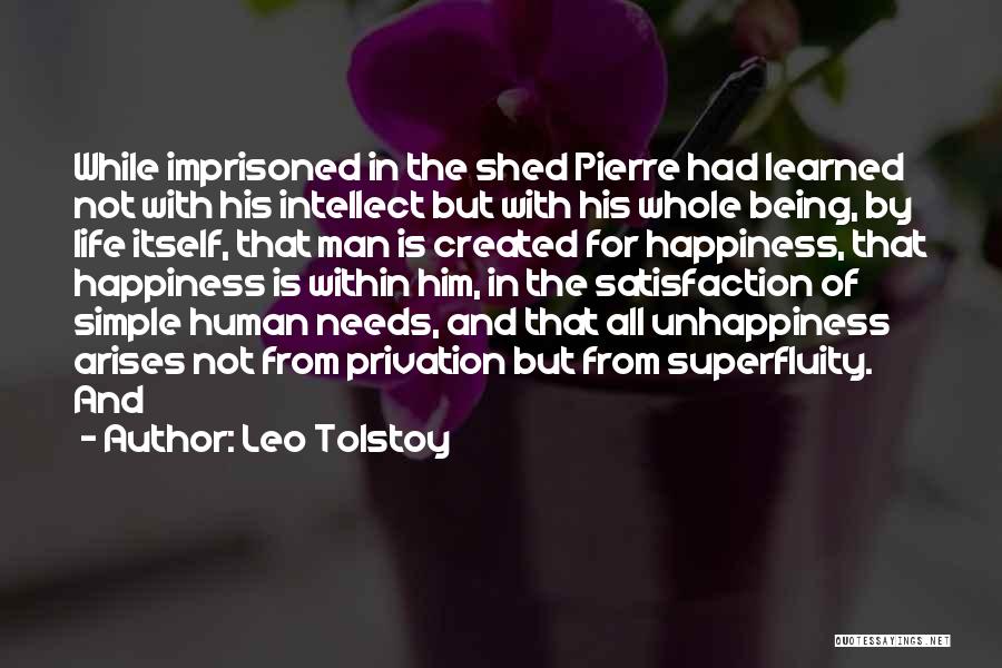 Happiness Is Simple Quotes By Leo Tolstoy