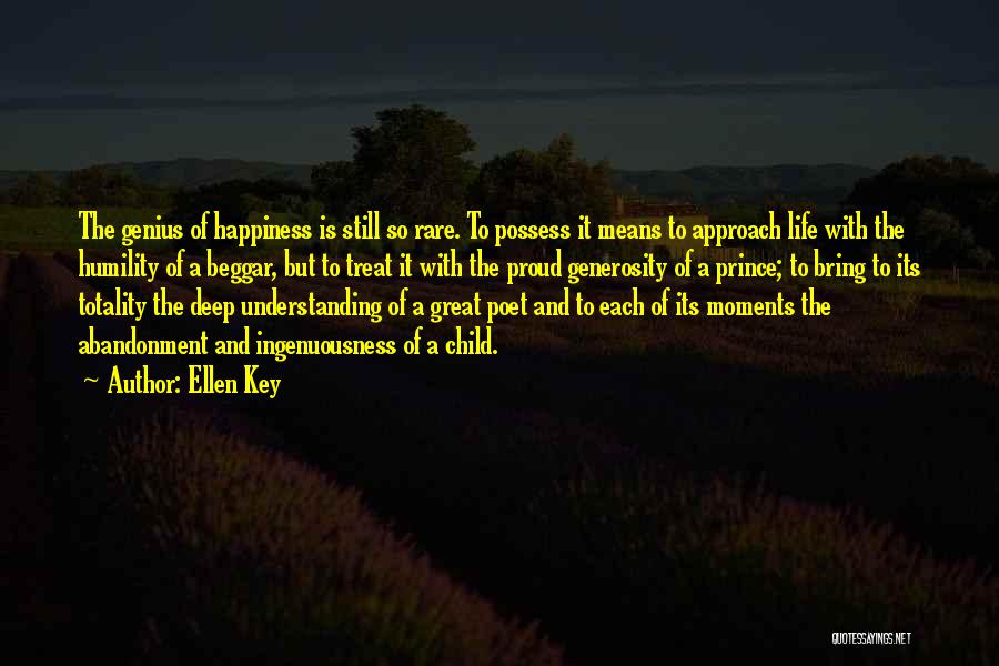 Happiness Is The Key To Life Quotes By Ellen Key