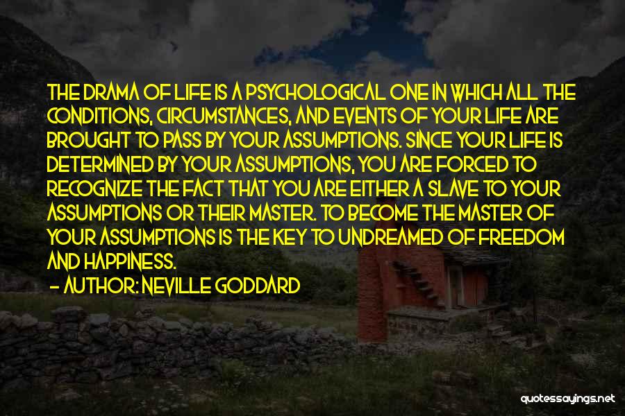 Happiness Is The Key To Life Quotes By Neville Goddard