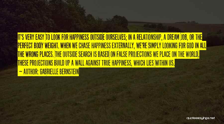 Happiness Lies Within Us Quotes By Gabrielle Bernstein